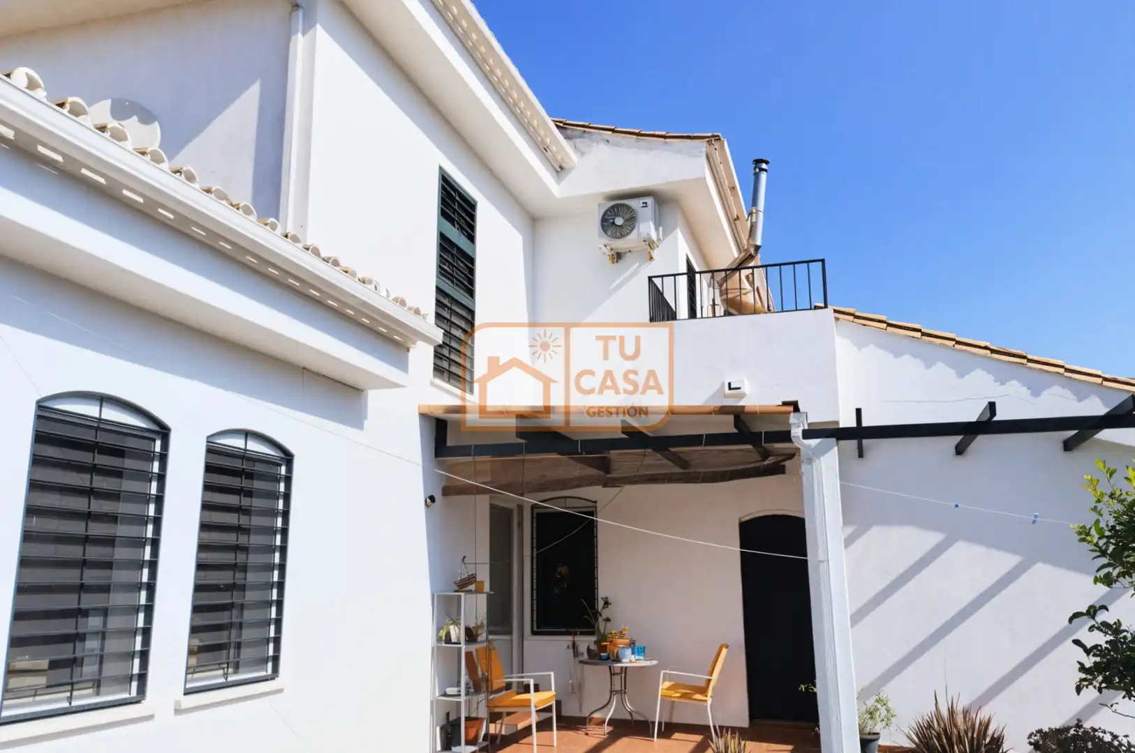 Terrassa de Casa o xalet en venda en Cáceres amb Aire condicionat, Calefacció i Jardí privat
