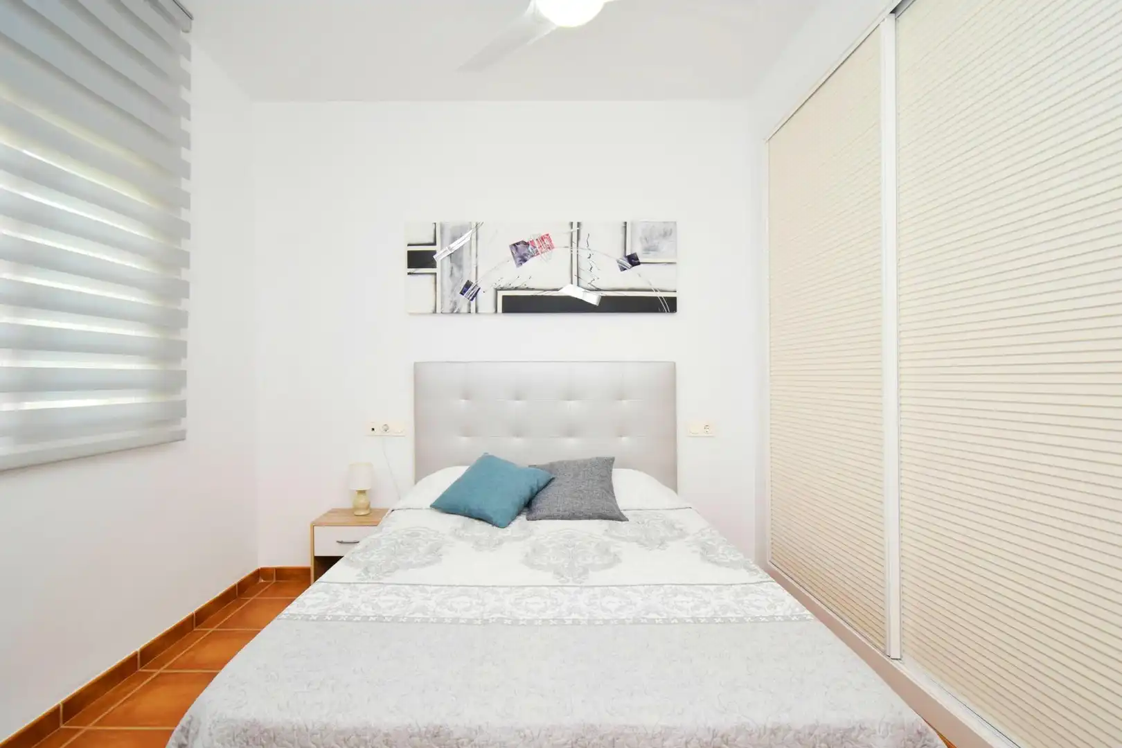 Bedroom of Flat for sale in El Ejido  with Air Conditioner, Terrace and Furnished