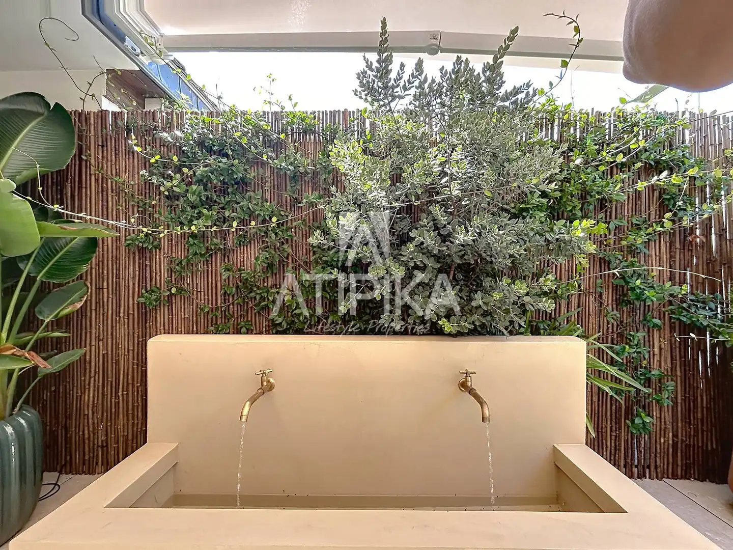 Garden of Flat for rent in Barcelona  with Air Conditioner, Terrace and Furnished