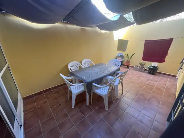 Terrassa de Casa o xalet en venda en Almería amb Aire condicionat, Calefacció i Jardí privat