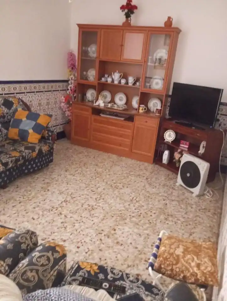 Sala de estar de Finca rústica en venta en Peñalsordo con Jardín privado y Terraza