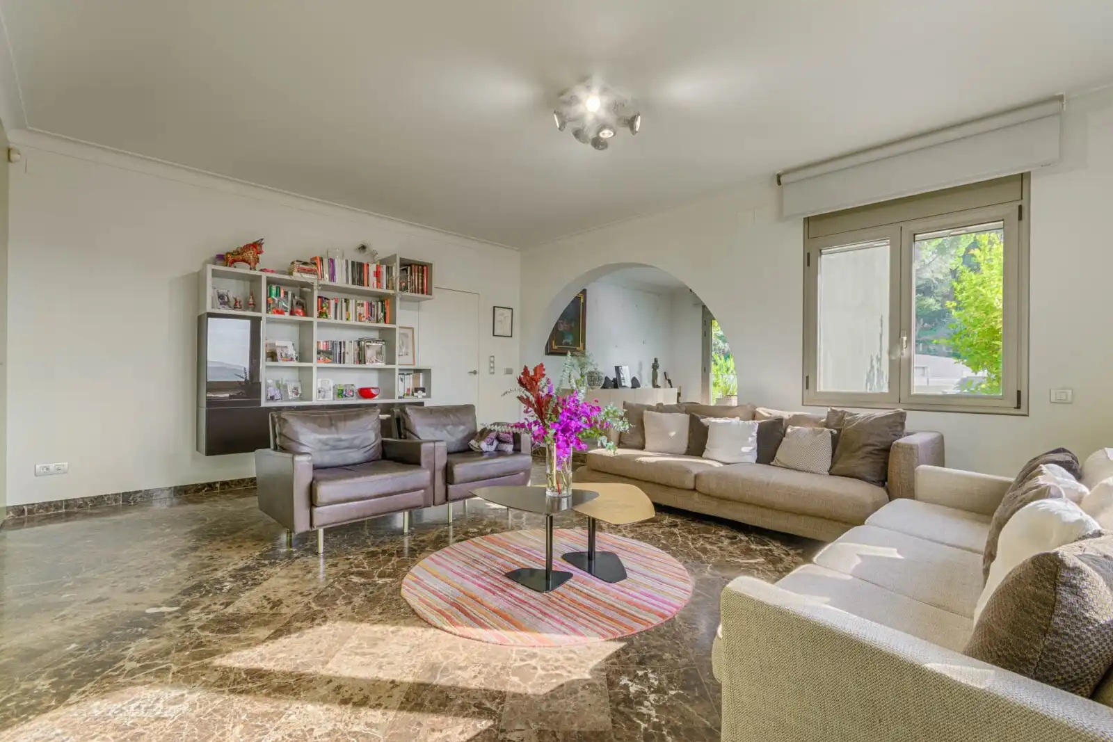 Sala de estar de Casa o chalet en venta en La Jonquera con Aire acondicionado, Calefacción y Jardín privado