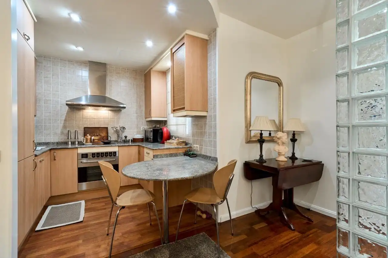 Kitchen of Flat for sale in Barcelona  with Heating and Balcony