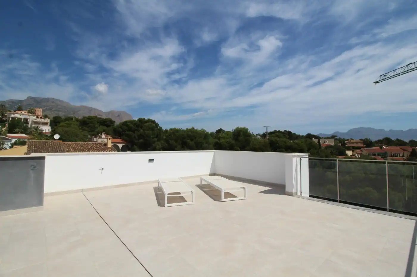 Terraza de Casa o chalet en venta en La Nucia con Aire acondicionado, Calefacción y Jardín privado