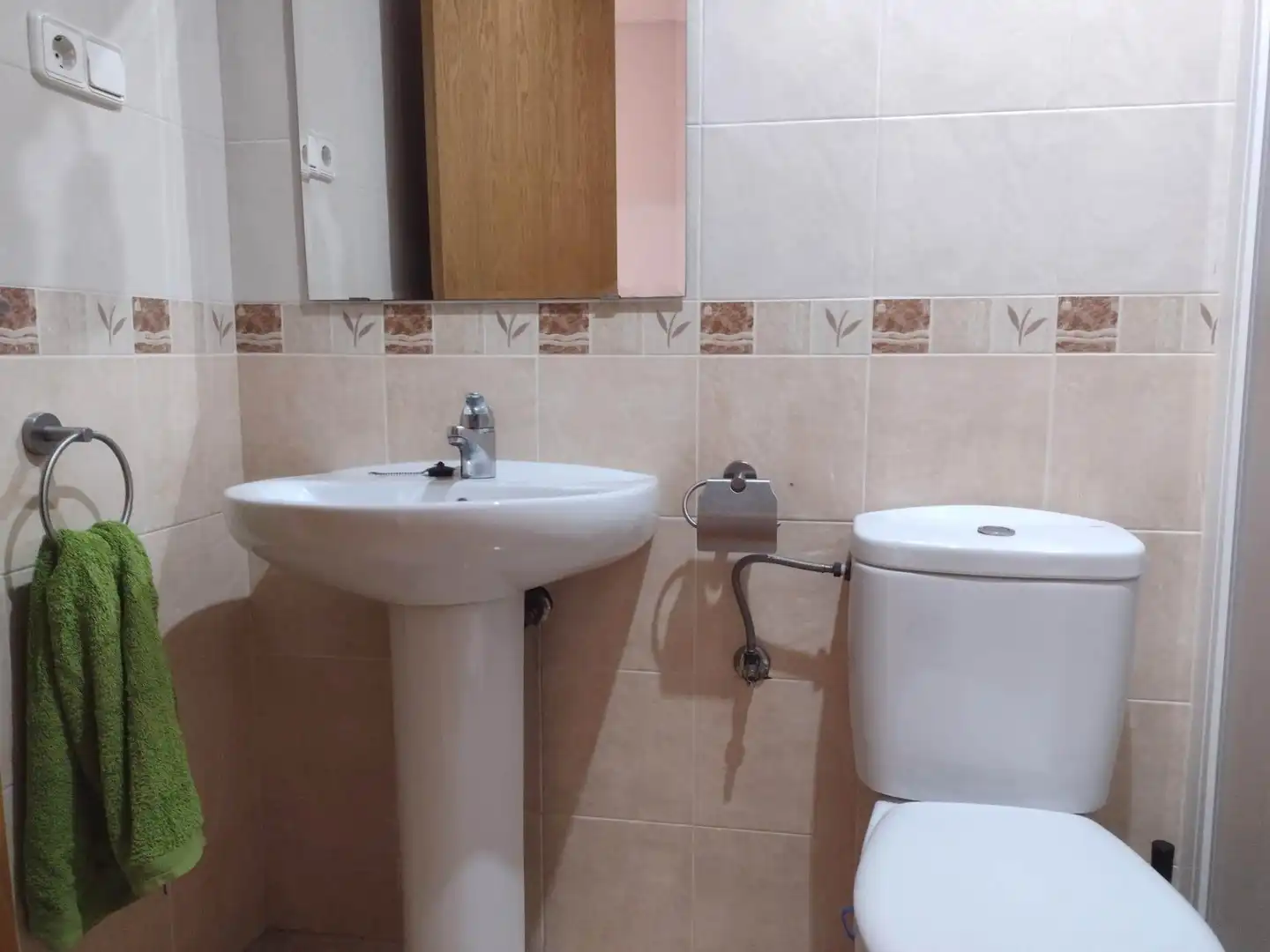 Baño de Piso de alquiler en Murcia con Aire acondicionado, Trastero y Amueblado