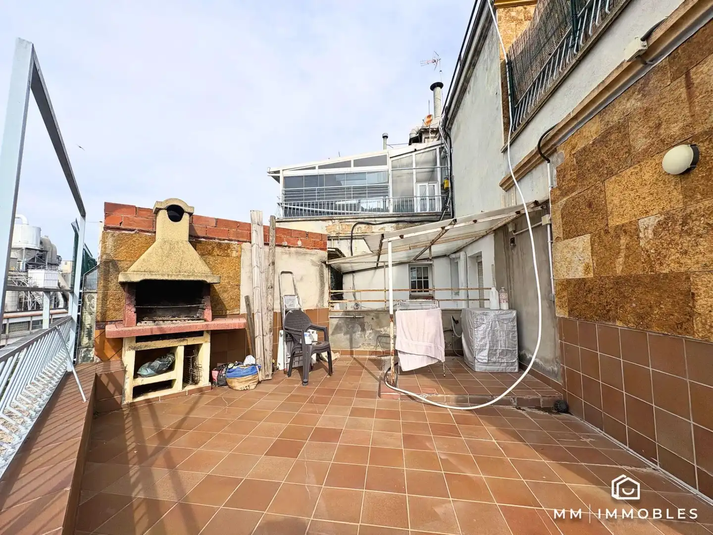 Terrasse von Dachboden zum Verkauf in Granollers mit Terrasse