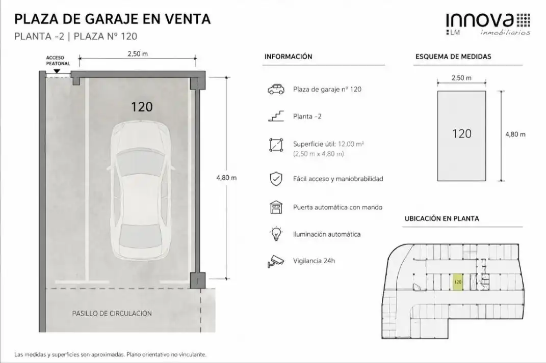 Parking de Garaje en venta en Zaragoza