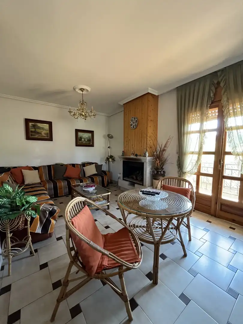 Sala de estar de Casa o chalet en venta en Santibáñez de Tera con Amueblado
