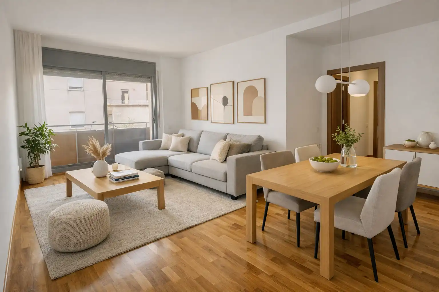 Sala de estar de Piso en venta en Terrassa con Calefacción