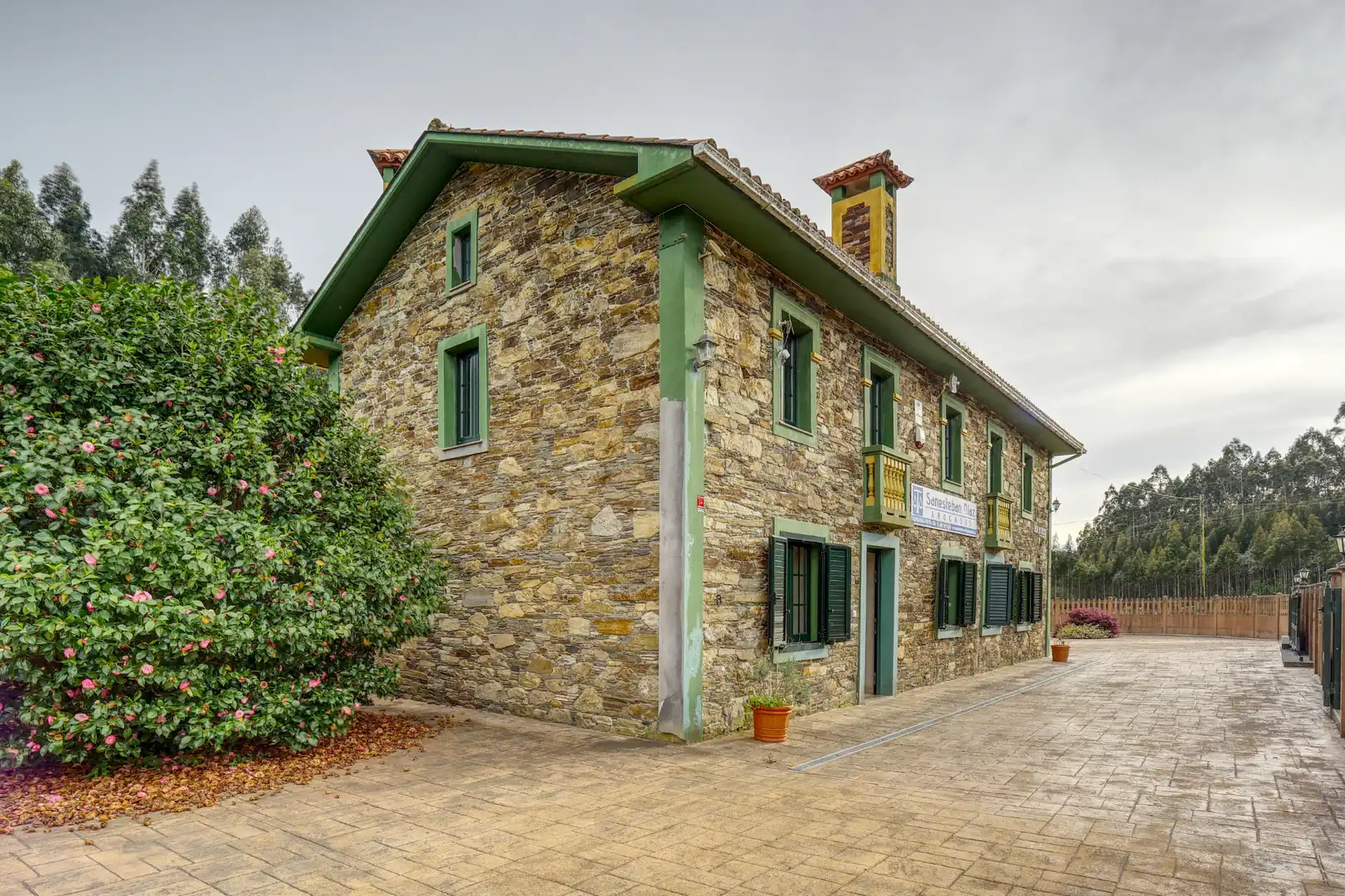 Vista exterior de Finca rústica en venta en Valdoviño con Calefacción, Jardín privado y Parquet