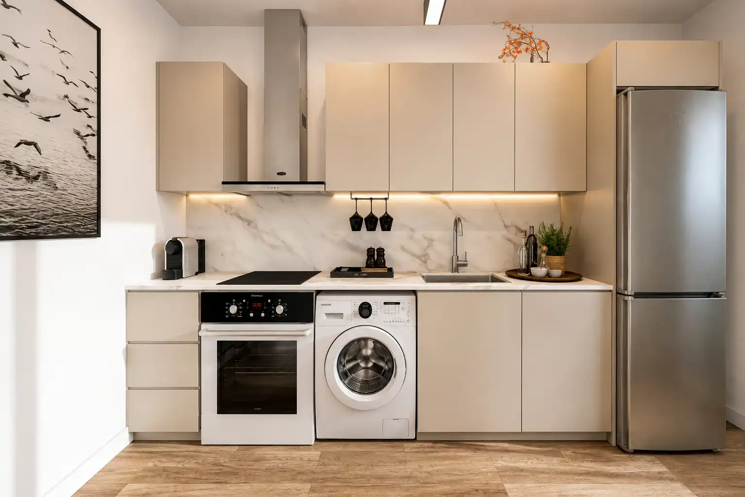Kitchen of Flat for sale in Burjassot  with Furnished and Internet