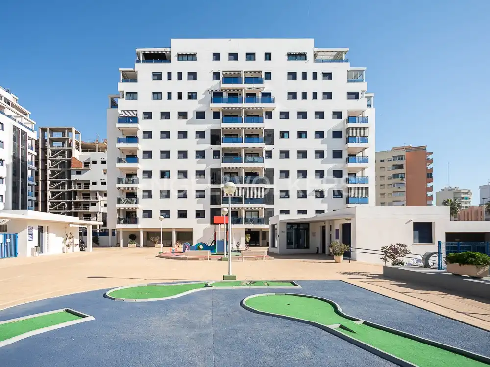 Exterior view of Flat for rent in La Pobla de Farnals  with Air Conditioner, Heating and Private garden