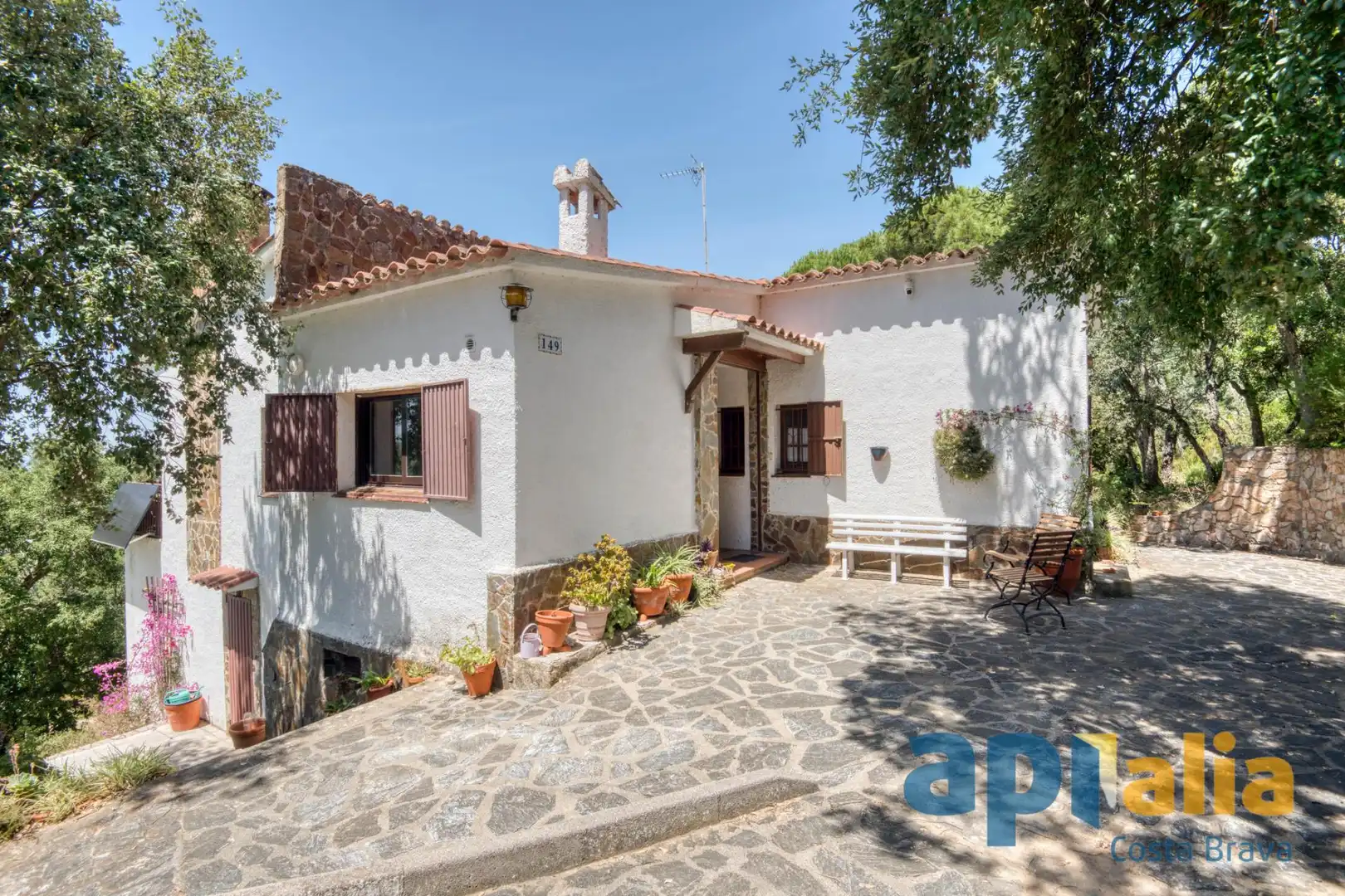 Exterior view of Houses for sale in Santa Cristina d'Aro  with Terrace and Swimming Pool