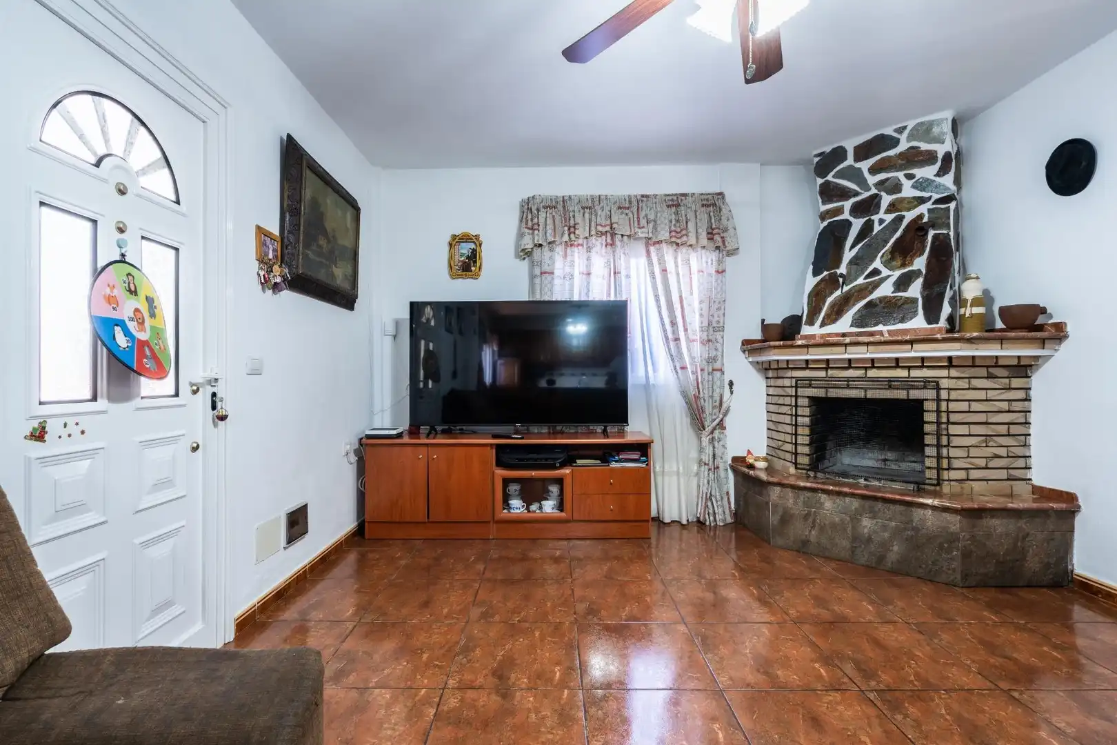 Sala de estar de Casa adosada en venta en El Tanque con Trastero, Amueblado y Balcón