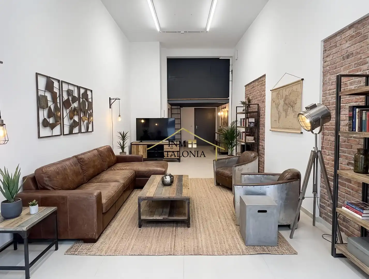 Sala de estar de Local en venta en Terrassa