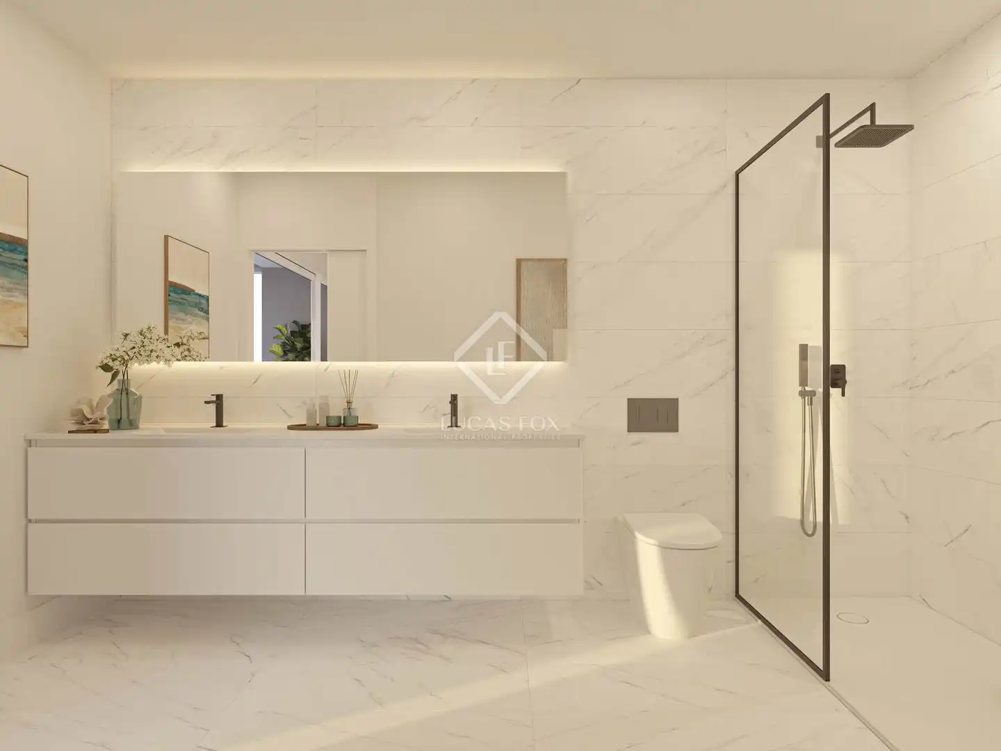 Bathroom of Flat for sale in Eivissa  with Air Conditioner, Private garden and Terrace
