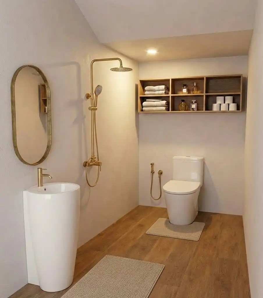Badezimmer von Dachboden zum Verkauf in Torrevieja mit Terrasse und Balkon