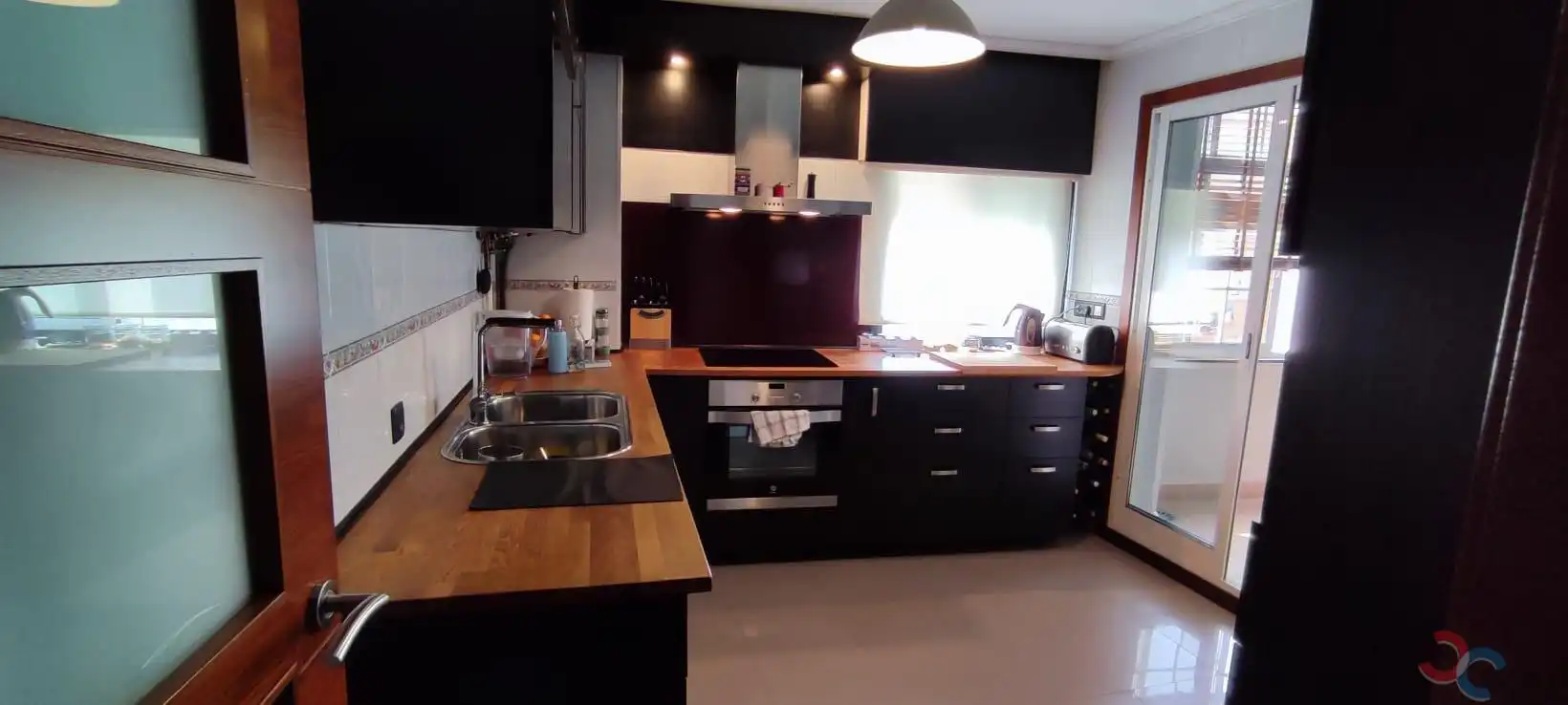 Kitchen of Flat for sale in Marín  with Terrace