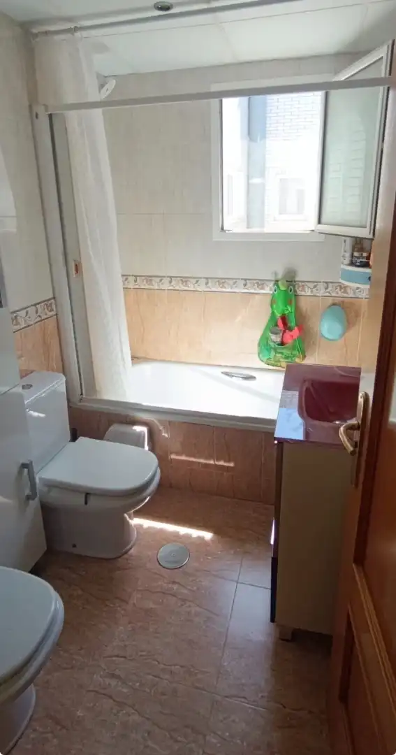 Baño de Ático en venta en Roquetas de Mar con Aire acondicionado, Parquet y Terraza