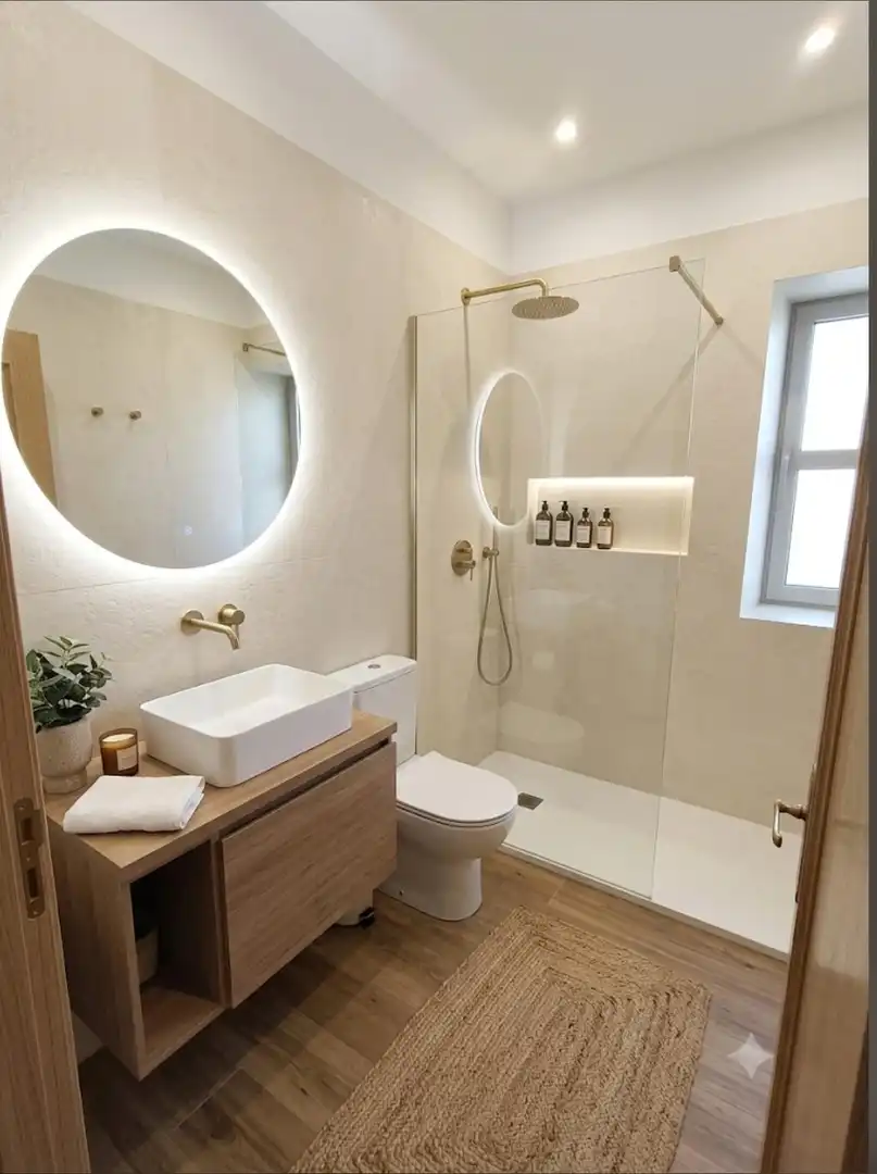 Baño de Casa adosada en venta en Melgar de Fernamental con Calefacción, Jardín privado y Terraza