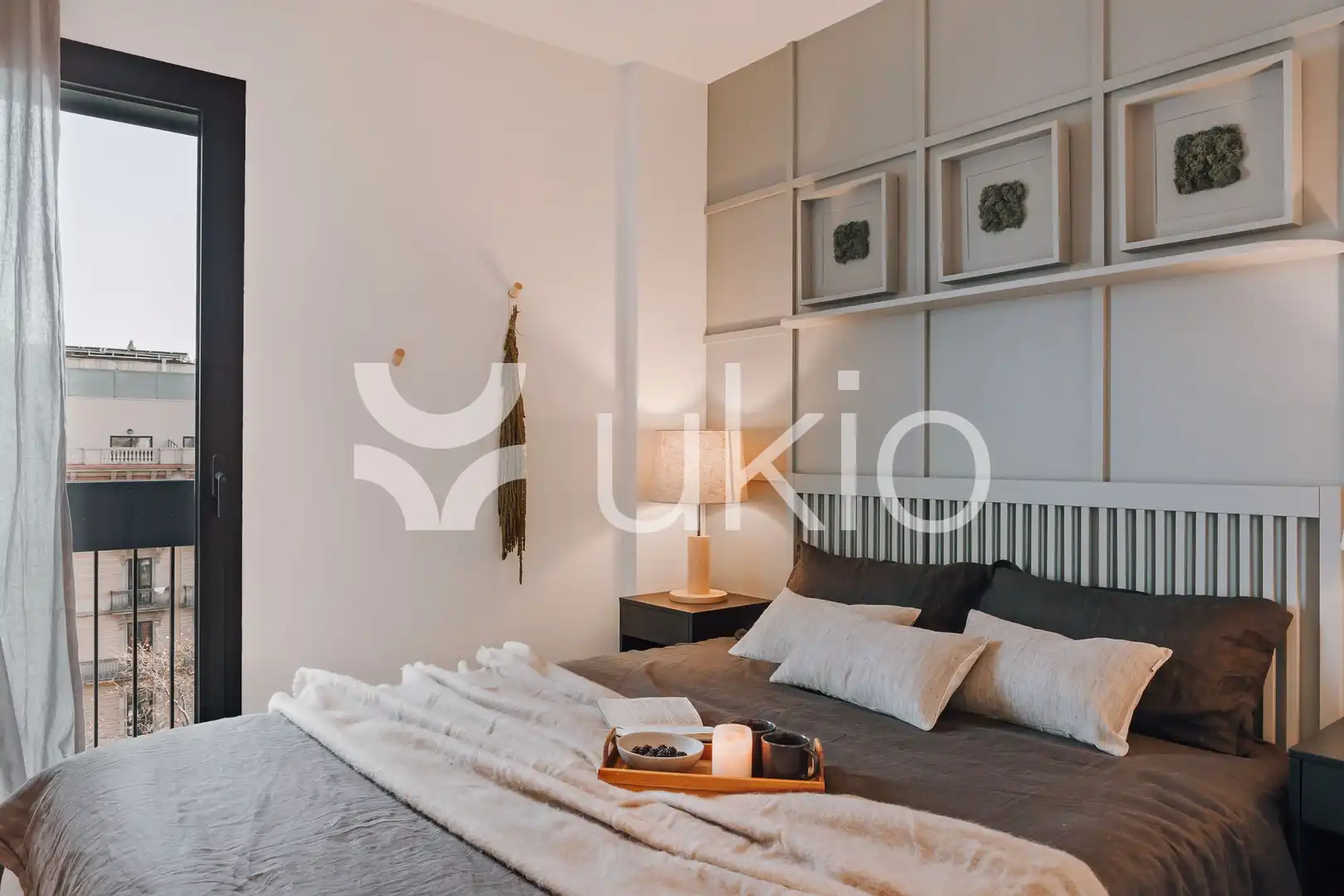 Bedroom of Apartments for rent in Barcelona  with Air Conditioner, Furnished and Oven