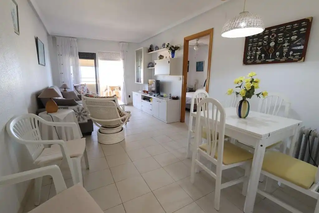 Wohnzimmer von Wohnungen zur Miete in Orihuela mit Terrasse, Möbliert und Balkon