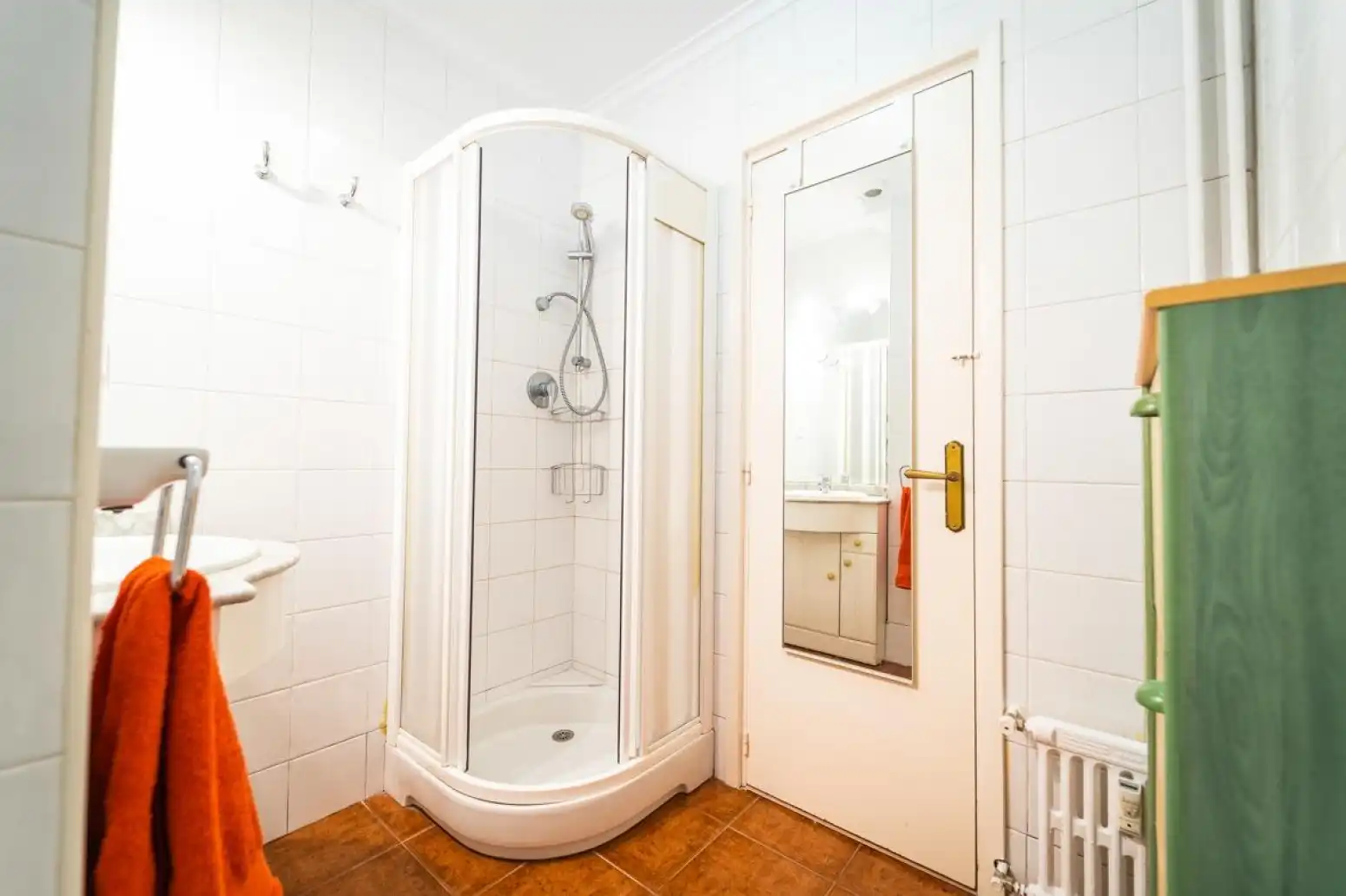 Bathroom of Flat for rent in Santander  with Heating, Parquet flooring and Furnished