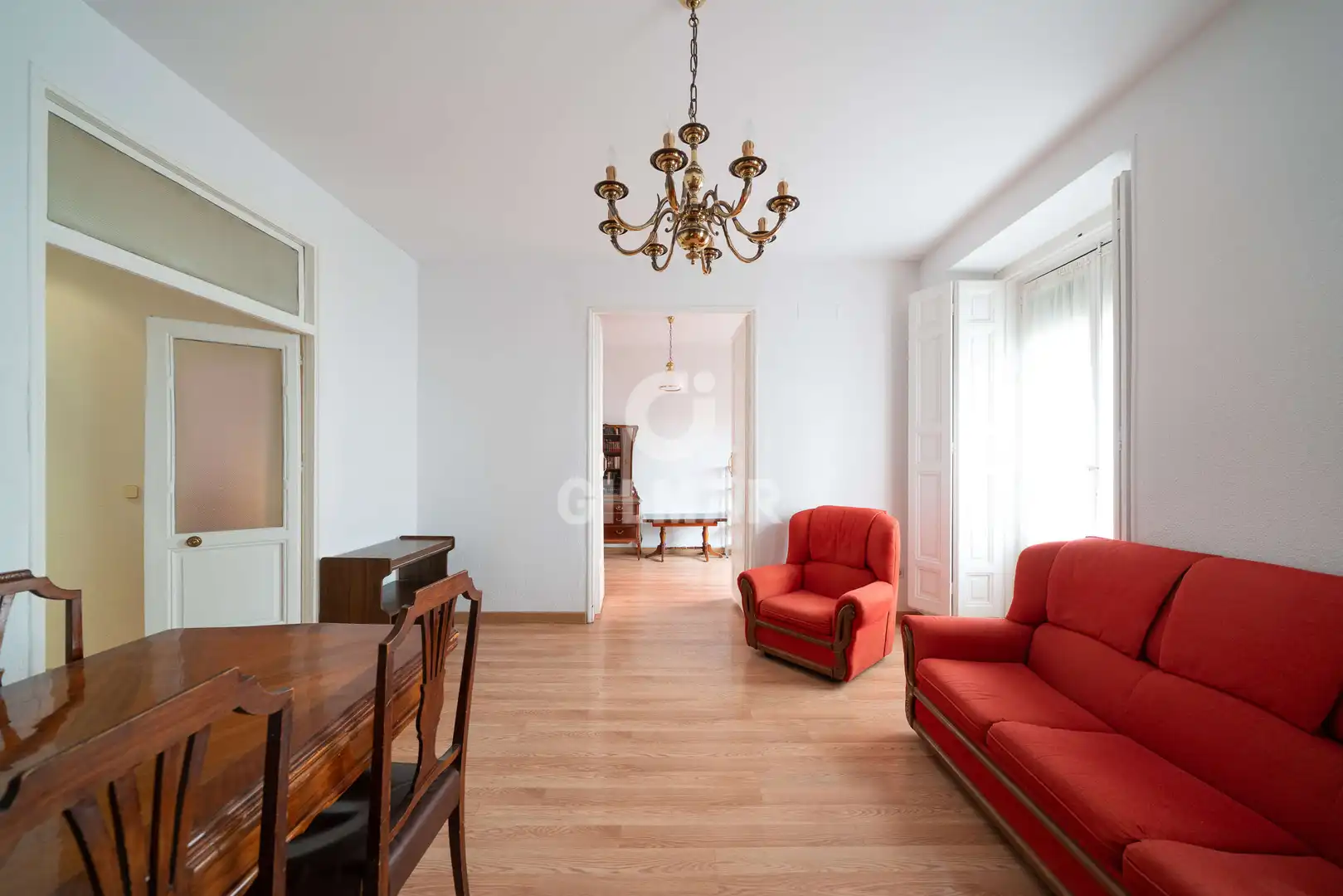 Sala de estar de Piso en venta en Madrid