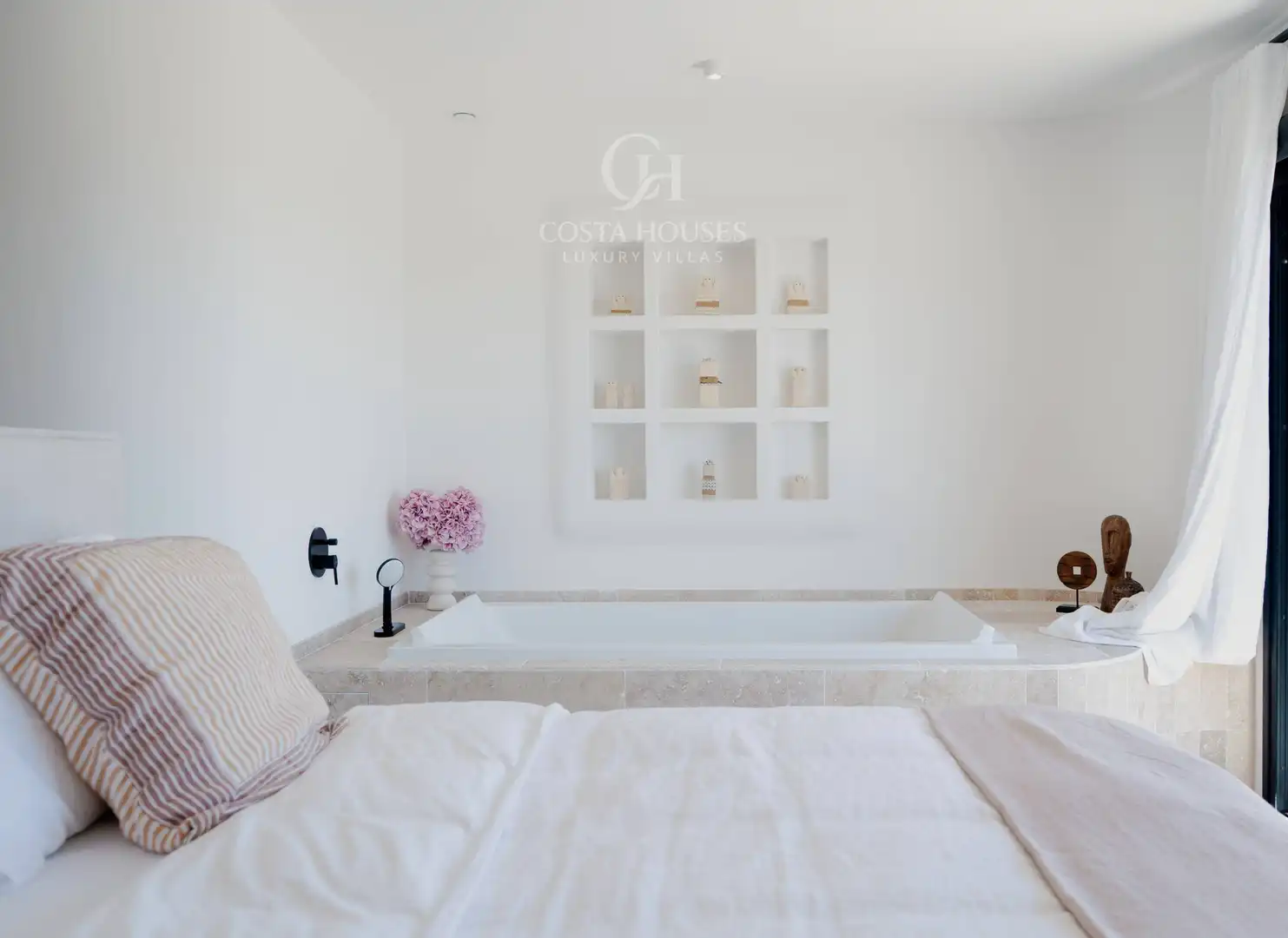Baño de Casa o chalet en venta en Benissa con Aire acondicionado, Calefacción y Jardín privado