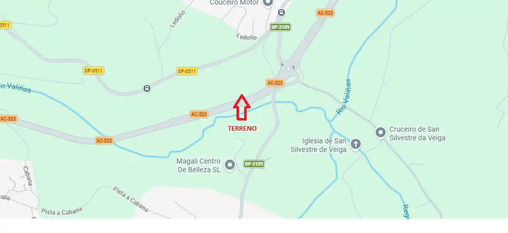 Außenansicht von Grundstücke zur Miete in Culleredo