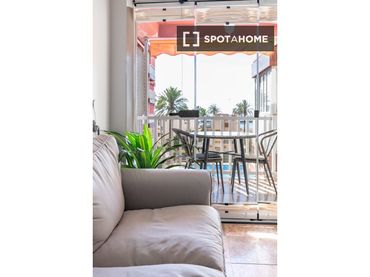 Appartement avec balcon à louer à Platja de la Pobla de Farnals