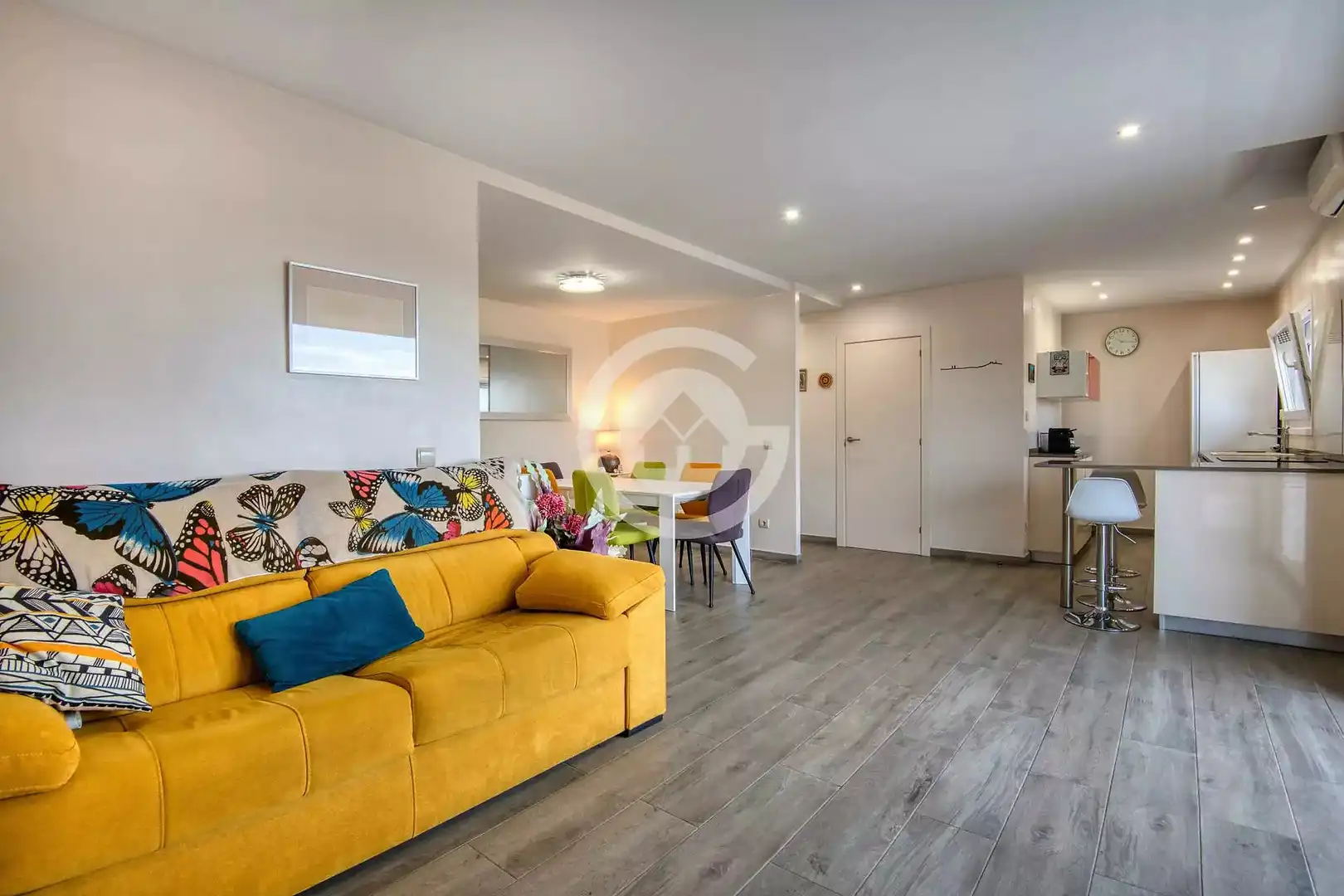 Sala de estar de Piso en venta en Palamós con Calefacción y Balcón