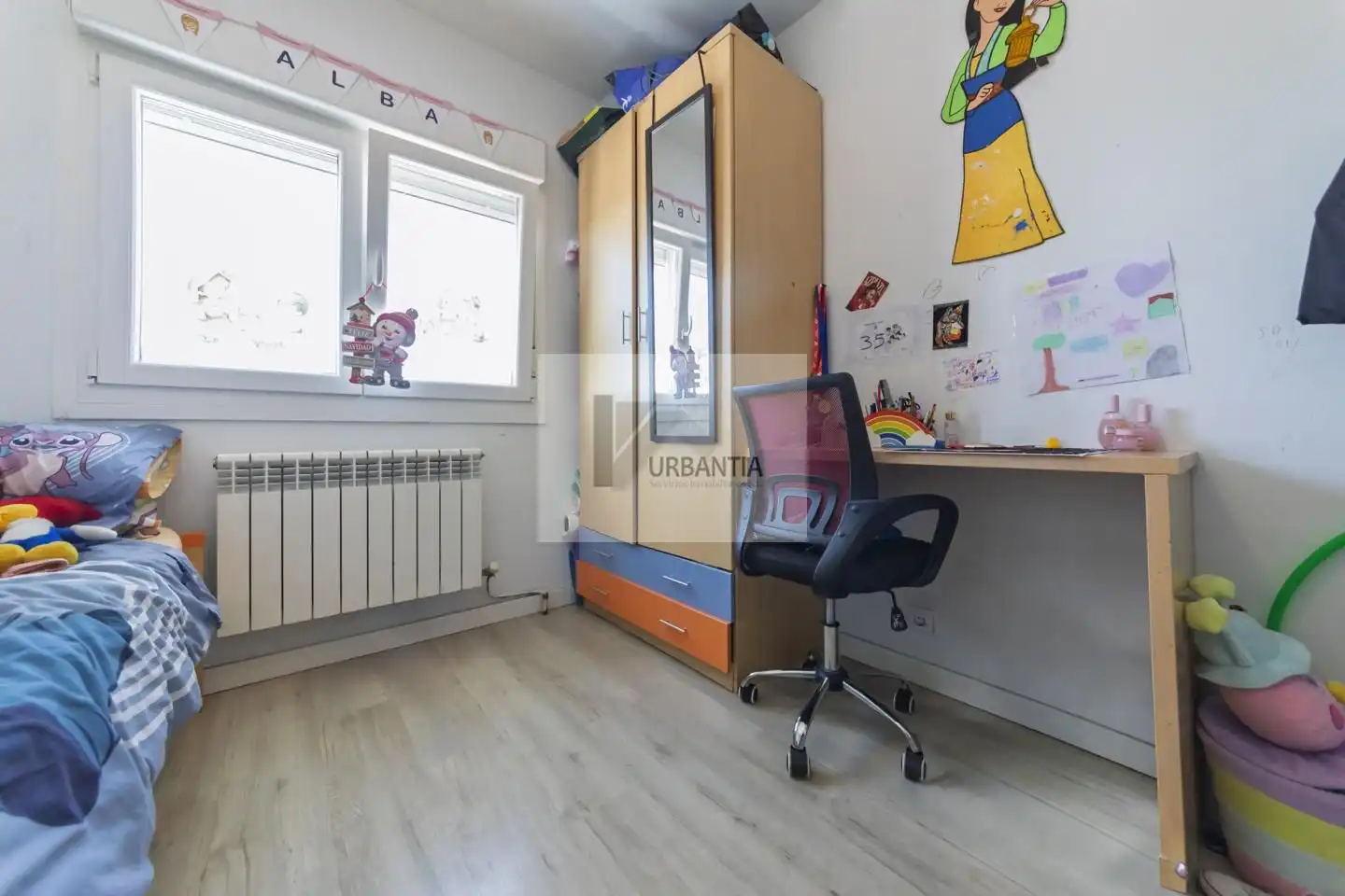 Bedroom of Flat for sale in Barañáin / Barañain  with Heating, Parquet flooring and Terrace