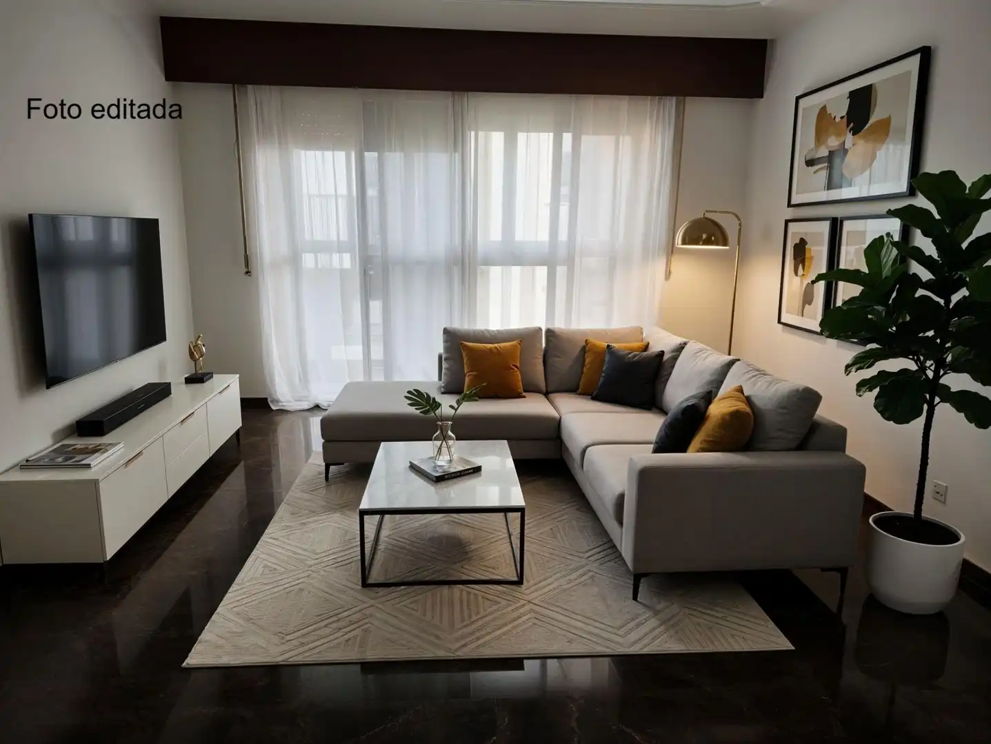 Sala de estar de Piso en venta en Albacete con Calefacción, Trastero y Balcón
