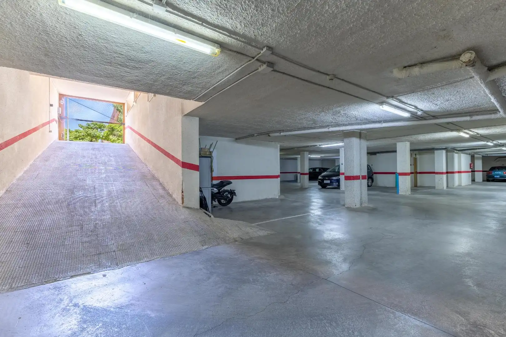 Parking of Flat for sale in Sagunto / Sagunt  with Air Conditioner, Heating and Storage room