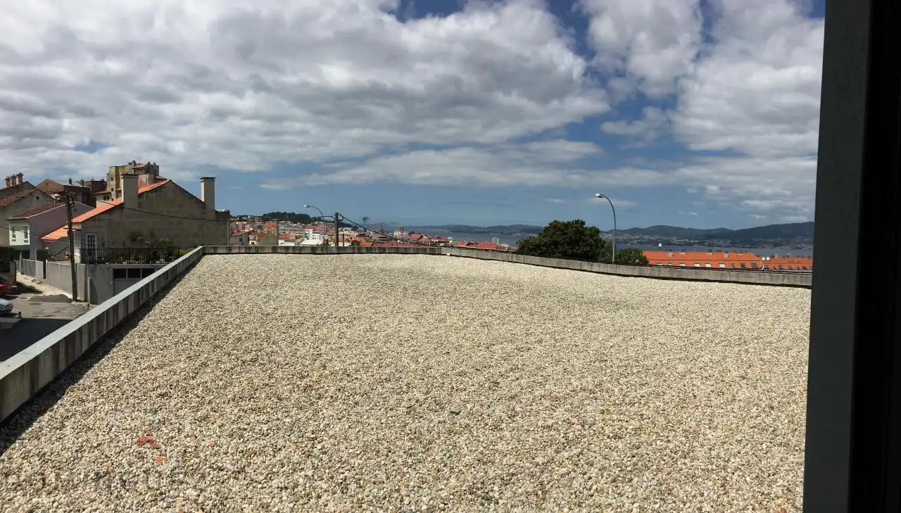 Exterior view of Industrial buildings for sale in Vigo 