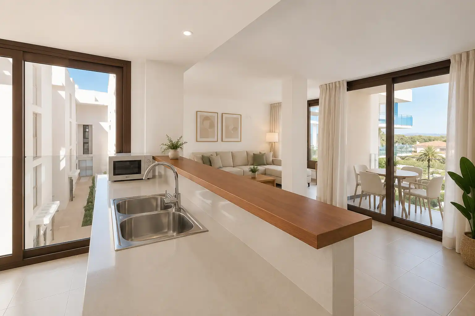 Kitchen of Flat for sale in Ciutadella de Menorca  with Air Conditioner, Terrace and Storage room