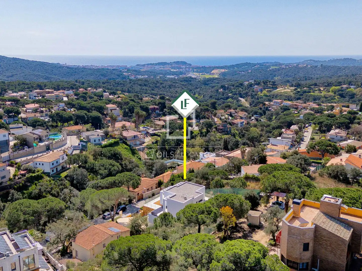Vista exterior de Casa o xalet en venda en Lloret de Mar amb Aire condicionat, Calefacció i Jardí privat