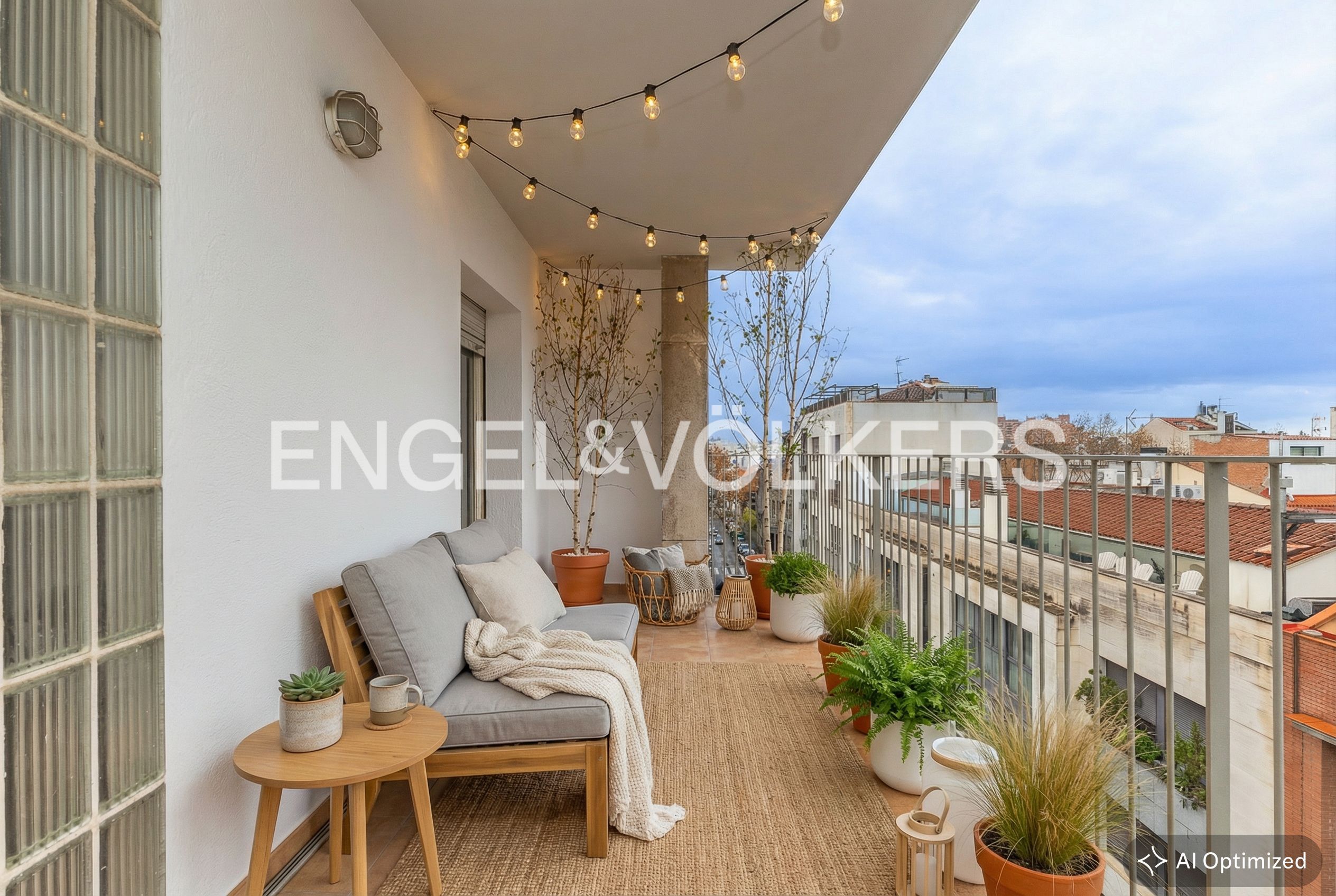 Terraza de Apartamento en venta en Sabadell con Calefacción, Terraza y Trastero