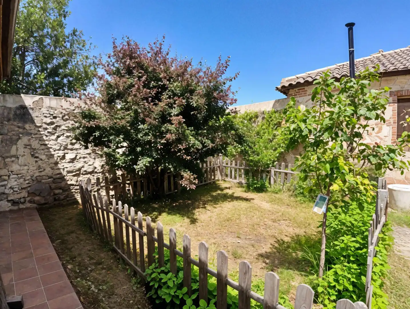 Garten von Haus oder Chalet zum Verkauf in Santa María la Real de Nieva mit Privatgarten