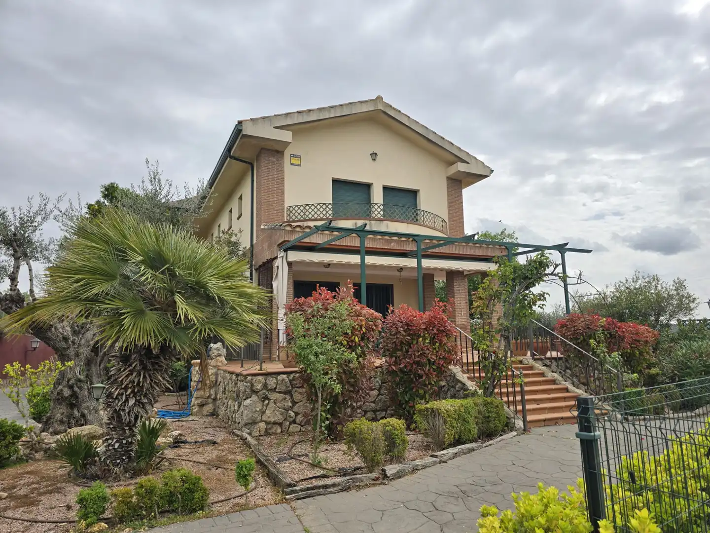 Exterior view of Houses for sale in Morata de Tajuña  with Air Conditioner, Heating and Private garden