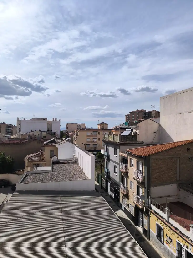 Vista exterior de Pis de lloguer en Granada amb Aire condicionat, Calefacció i Moblat