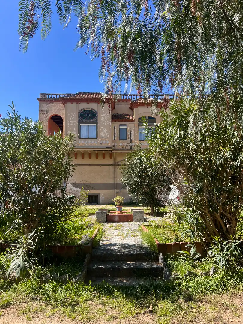 Vista exterior de Casa o chalet en venta en Teià con Calefacción y Jardín privado