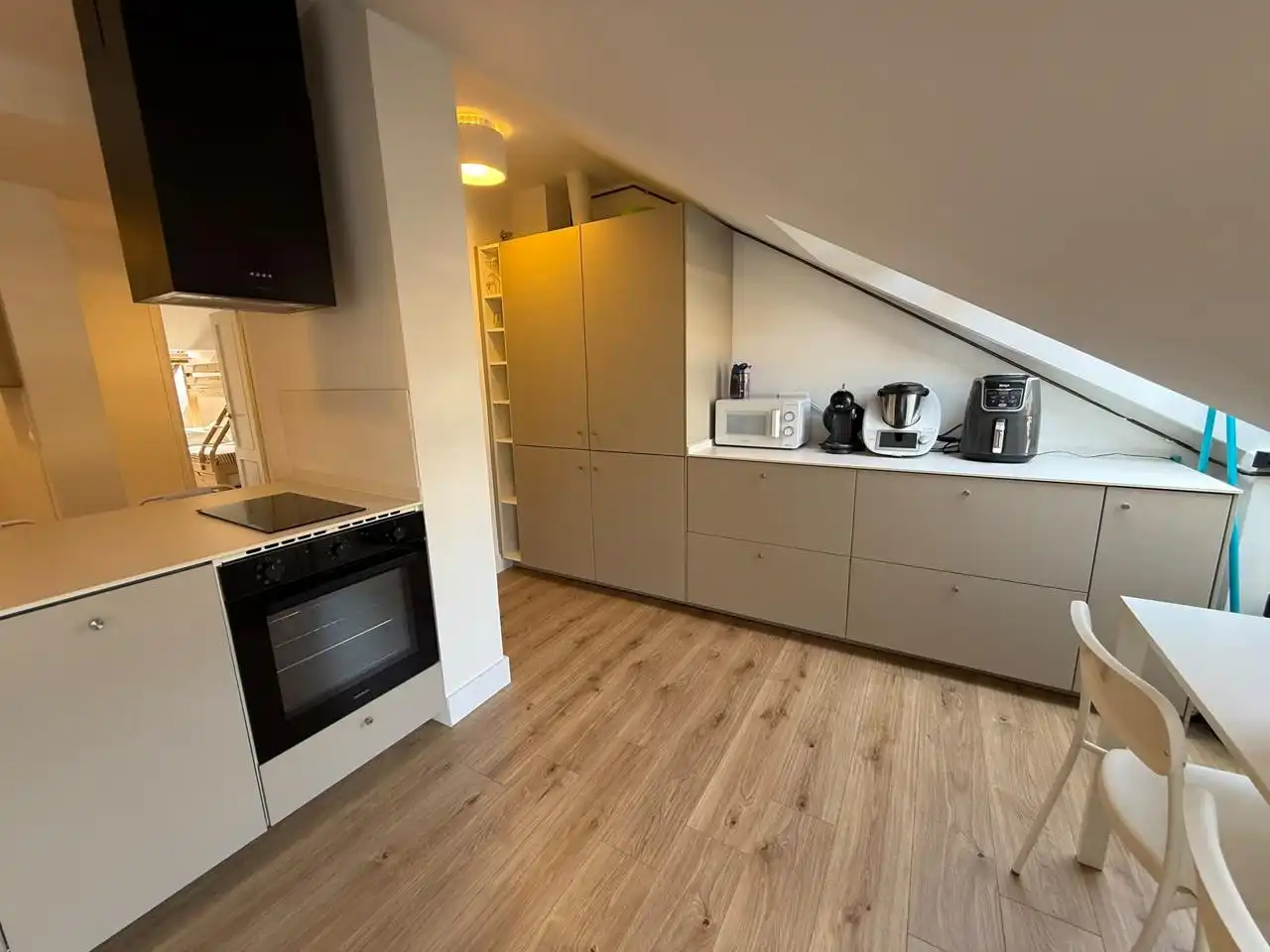 Kitchen of Flat for sale in Castro-Urdiales  with Heating, Parquet flooring and Storage room