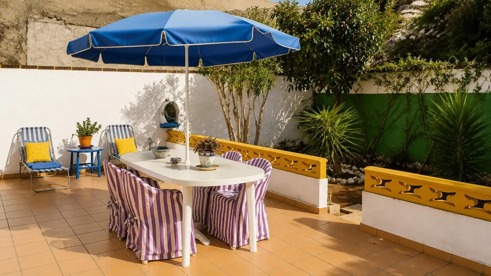 Terraza de Finca rústica en venta en El Ràfol d'Almúnia con Aire acondicionado, Calefacción y Terraza
