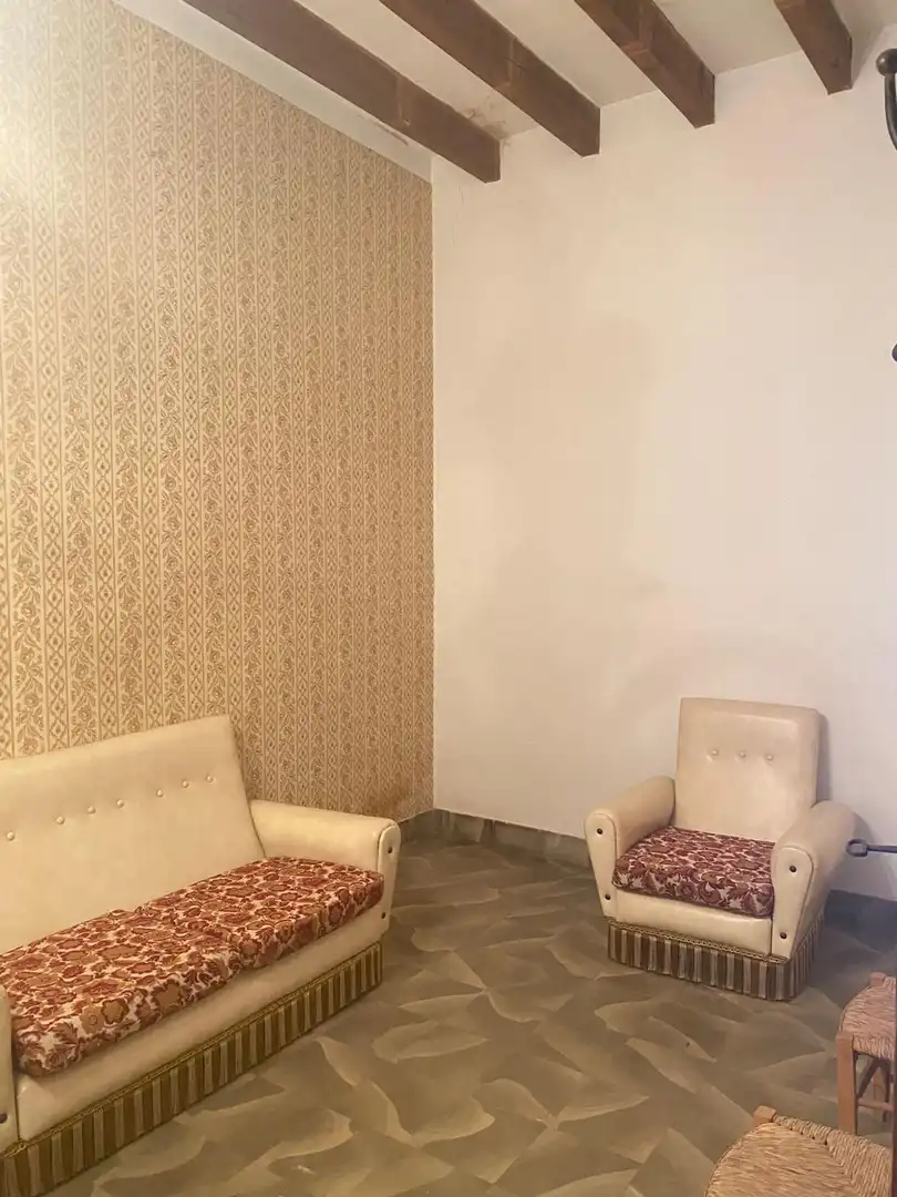 Sala d'estar de Casa adosada en venda en Llucmajor amb Terrassa i Balcó
