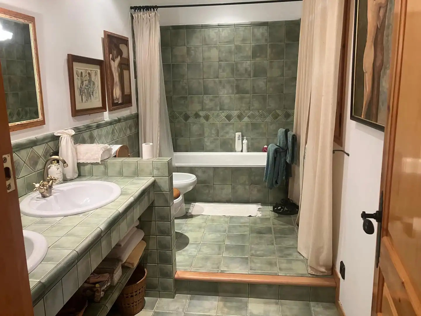 Bany de Casa o xalet en venda en Borredà amb Piscina i Balcó