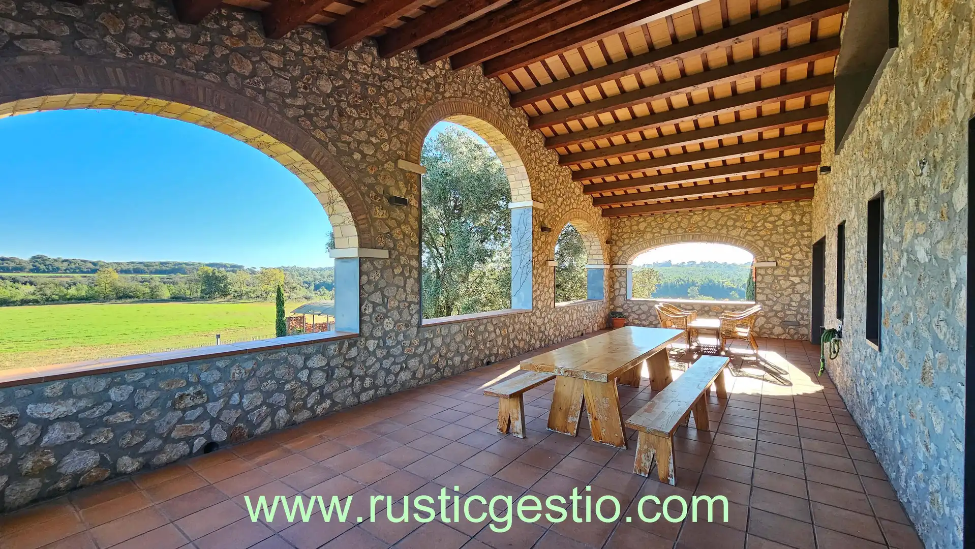 Terrace of Country homes for sale in Terrades  with Air Conditioner, Heating and Private garden
