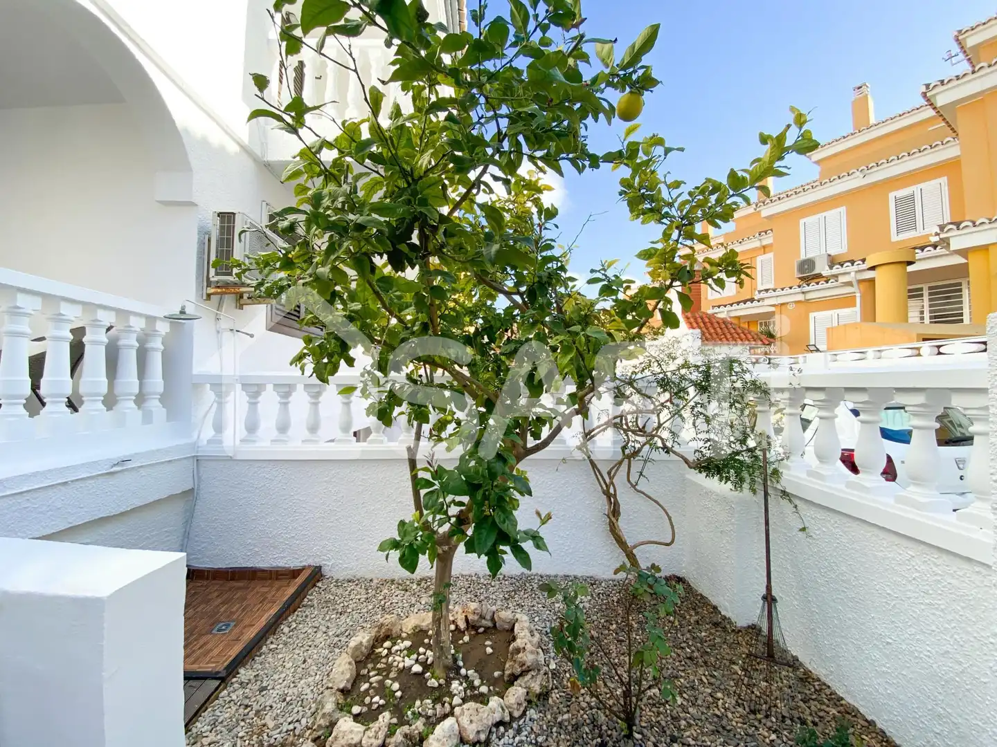 Jardí de Casa adosada en venda en Sueca amb Terrassa, Balcó i Piscina comunitària