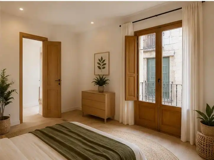 Bedroom of Flat for sale in La Jonquera